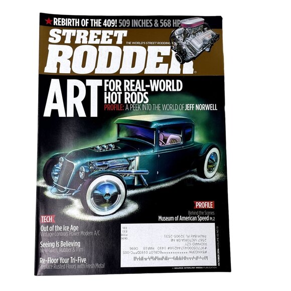 Street Rodder Magazine October 2014 u Vol 43 No 10 Car Restoration Tips Tricks T - Picture 1 of 7